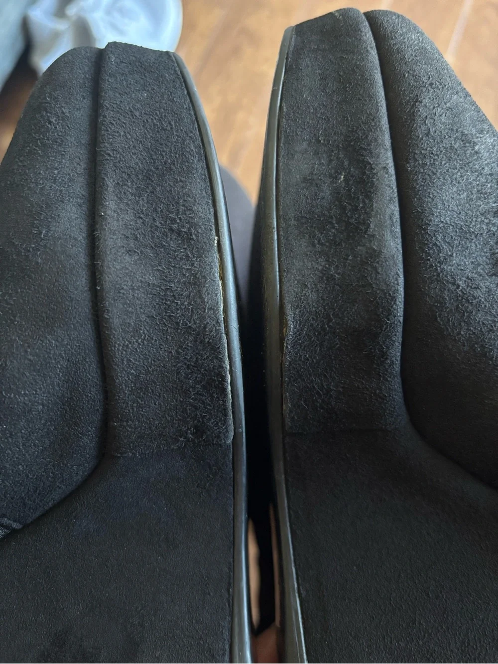 Stuart Weitzman Black Wedge Ankle Boot